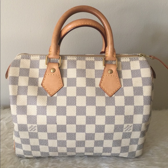 Louis Vuitton Handbags - Louis Vuitton Damier Azur Speedy 25
